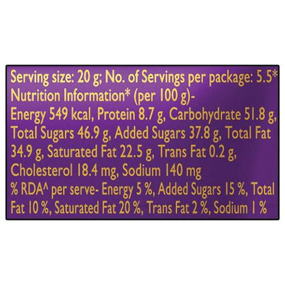 Cadbury Silk Mousse Large Bar 116 gm