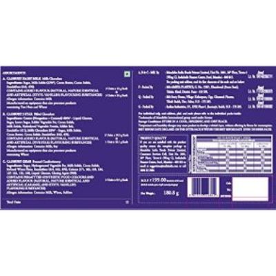Cadbury Celebrations Assorted Chocolates Gift Box 154.2 g