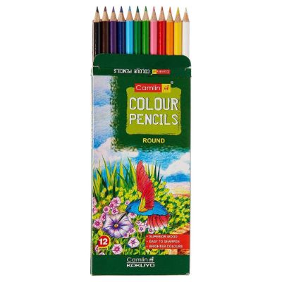 Camlin Colour Pencil Round pack of 12