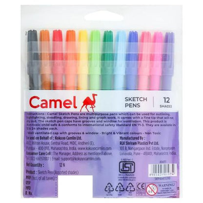 Camlin Sketch Pen pack of 12