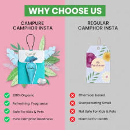 Campure Camphor Insta Cone Original 30 g