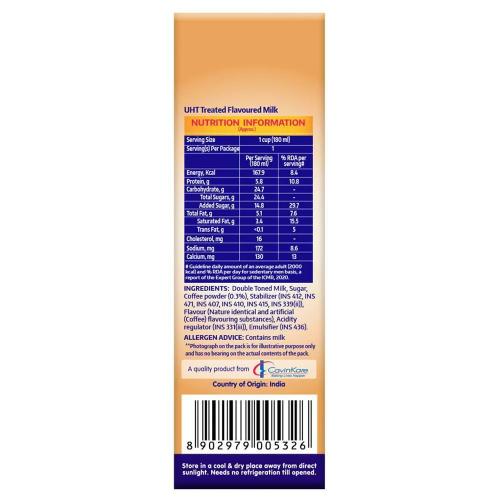 Cavin'S Cold Coffee Tetrapack 180 Ml