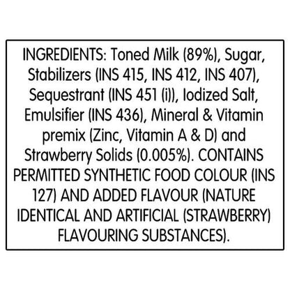 Cavin'S Milkshake Strawberry 1 ltr