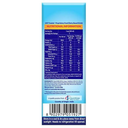 Cavin'S Milkshake Vanilla 1 ltr
