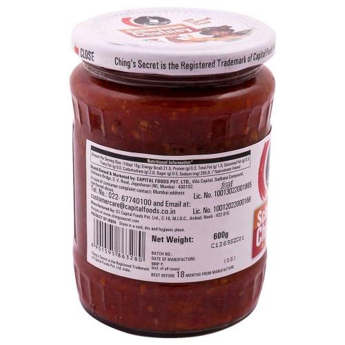 Ching'S Schezwan Chutney Bottle 600 g