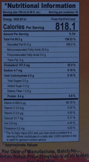 Chitale Pure Ghee Box 1 ltr