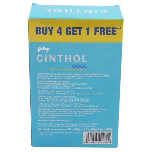 Cinthol Cool Soap 4x100 gm