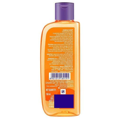 Clean & Clear Foaming Face Wash 150 ml