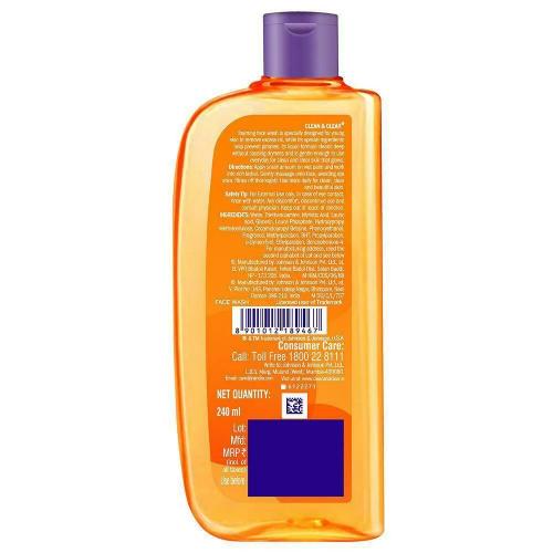 Clean & Clear Foaming Face Wash 240 gm