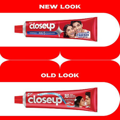 Close Up Everfresh+ Anti-Germ Gel Toothpaste Red Hot 150 G