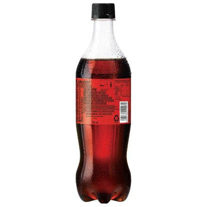 Coca Cola Zero Carbonated Soft Drink 750 Ml