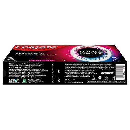 Colgate Visible White O2 Peppemint Sparkle 25Gm