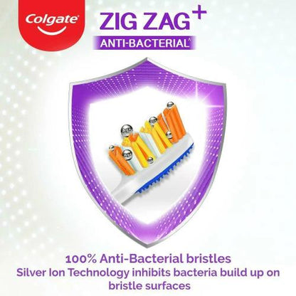 Colgate Zigzag Toothbrush Soft pack of 6