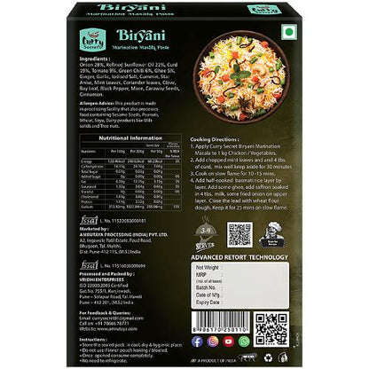 Curry Secret Biryani Marination Masala Paste 200 g