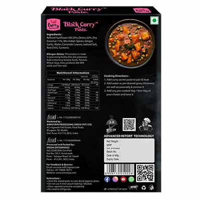 Curry Secret Black Curry Paste 200 g