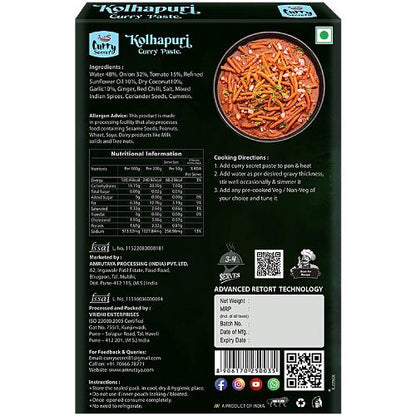 Curry Secret Kolhapuri Curry Paste 200 g
