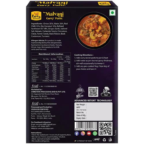 Curry Secret Malwani Curry Paste 200 g