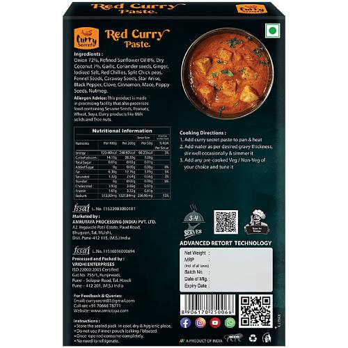 Curry Secret Red Curry Paste 200 g