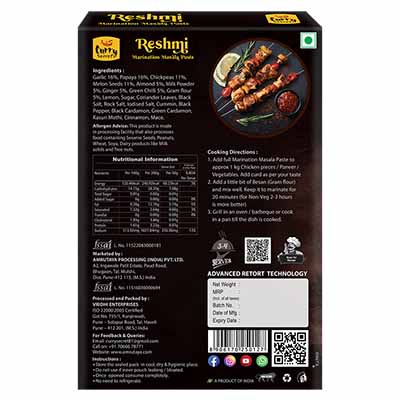 Curry Secret Reshmi Marination Masala Paste 200 g