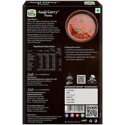 Curry Secret Saoji Curry Paste 200 g