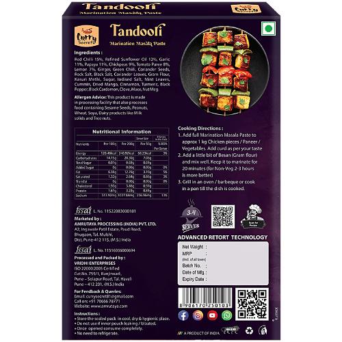 Curry Secret Tandoori Marination Masala Paste 200 g
