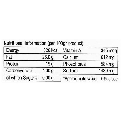 D'Lecta Cheese Cubes 200 Gm