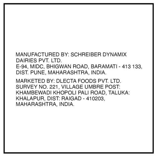 D'Lecta Cheese Cubes 200 Gm