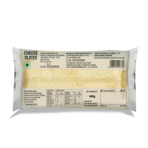 D'Lecta Cheese Slices 400 Gm