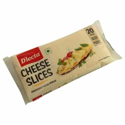 D'Lecta Cheese Slices 400 Gm