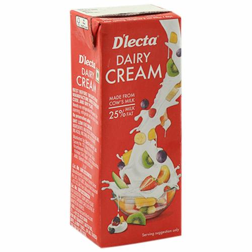 D'Lecta Cream Tetrapak 200 Ml
