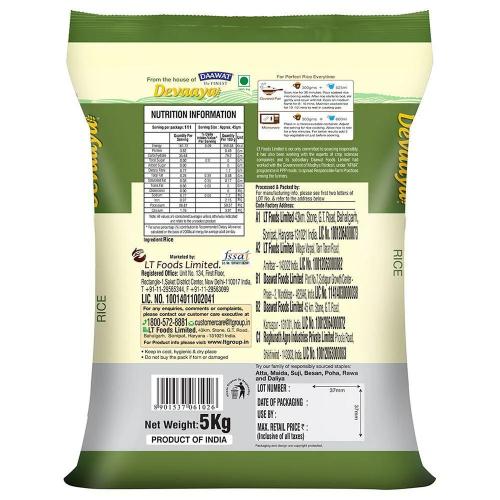 Daawat Devaaya Premium Basmati Rice 5 Kg