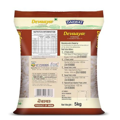 Daawat Devaaya Everyday Rice 5Kg