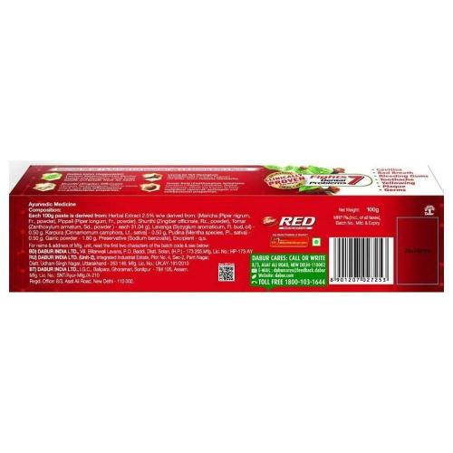 Dabur Red Toothpaste 100 g