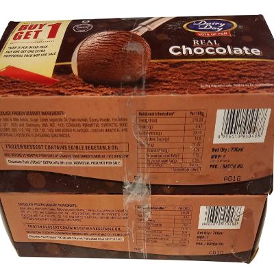 Dairy Day Chocolate Ice Cream Bogo 700Ml+700Ml