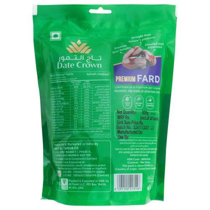Date Crown Premium Fard Dates 500 gm