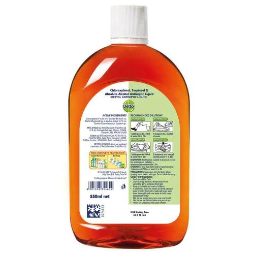 Dettol Antiseptic Liquid 550 Ml