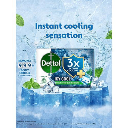 Dettol Cool Soap 3x125 g