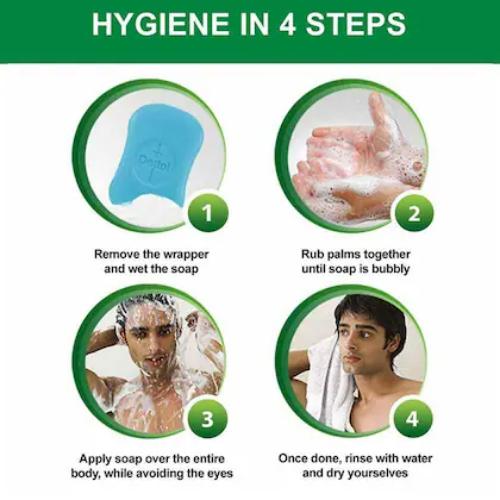 Dettol Cool Soap 4X75 Gm