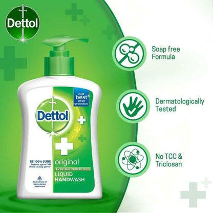 Dettol Original Hand Wash Pump 200 ml
