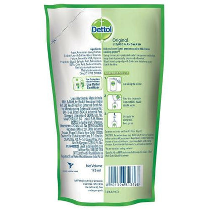 Dettol Original Hand Wash Refill 3x175 ml
