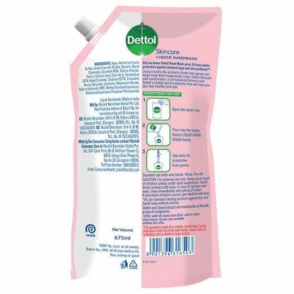 Dettol Skin Care Handwash (Bogo) 675 ml