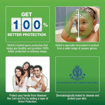Dettol Skin Care Soap 3x125 gm