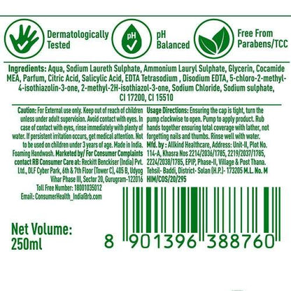 Dettol Strawberry Foam Handwash Pump 250 ml