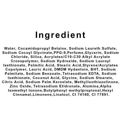 Dove Gentle Exfoliating Nourishing Body Wash 190 ml (free loofah)