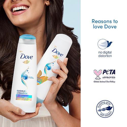 Dove Glycolic Hydration Shampoo 180 ml