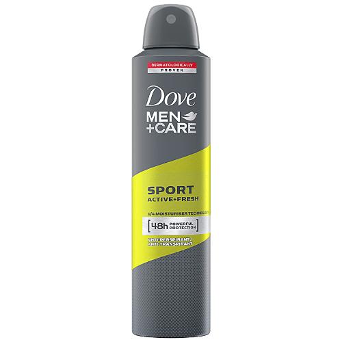 Dove Men Care Sport Active Fresh Deo Dry Spray 250 ml