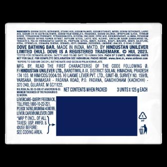 Dove Sandal Soap 3x125 gm