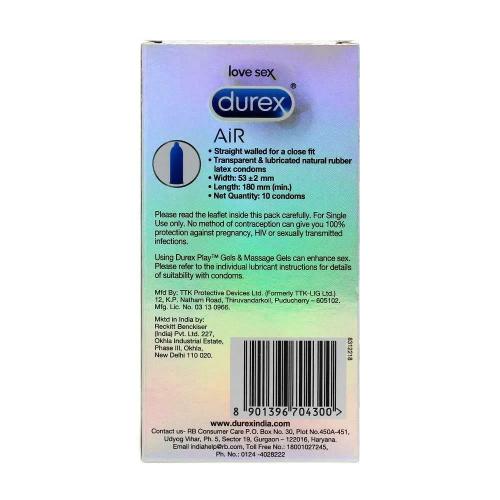 Durex Air Condom pack of 10