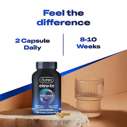 Durex Elevate Performa For Men 30 capsules