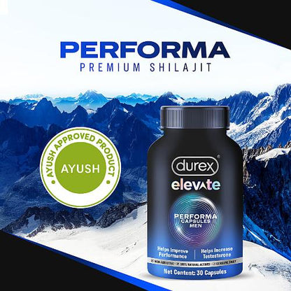 Durex Elevate Performa For Men 30 Capsules